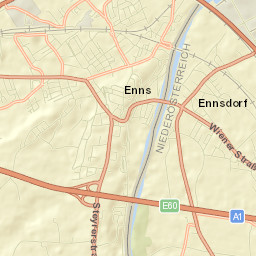 Enns Street Map