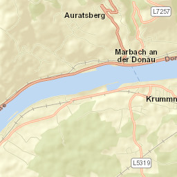 Marbach an der Donau Street Map