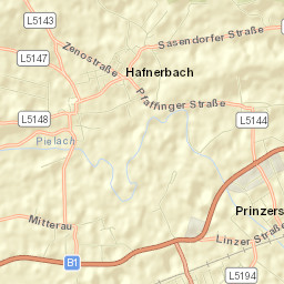 Hafnerbach Street Map