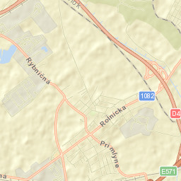 Bratislava - Vajnory Street Map