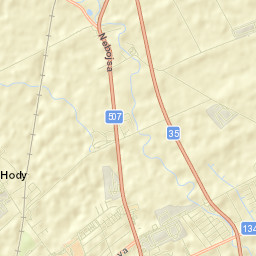 Okres Galanta Street Map