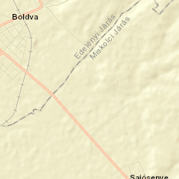 Boldva Street Map