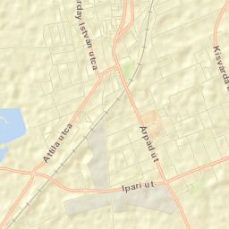 Kisvárdai Járás Street Map