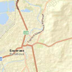 Berehivs’ka Mis’krada Street Map