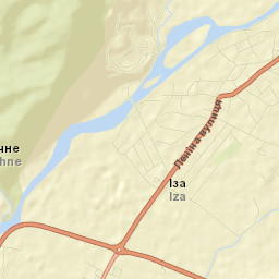 Iza Street Map