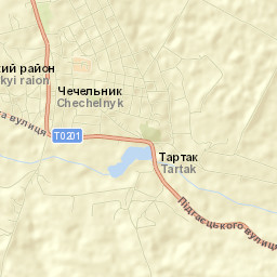 Chechelnyk Street Map