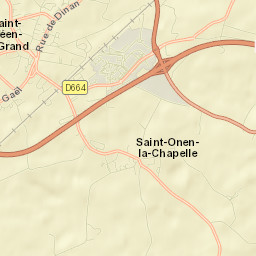 Saint-Méen-le-Grand Street Map