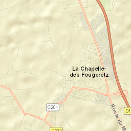 La Chapelle-des-Fougeretz Street Map