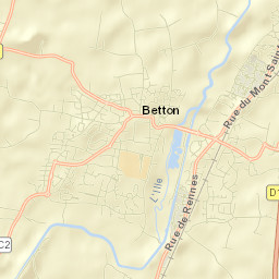 Betton Street Map