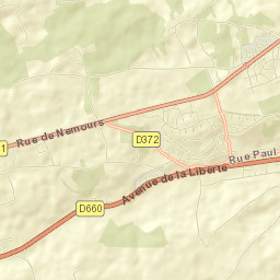 Paron Street Map