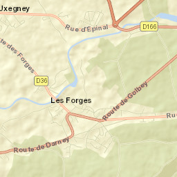Vosges Street Map