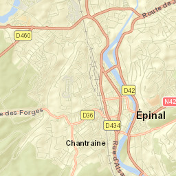 Chantraine Street Map