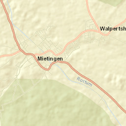 Mietingen Street Map