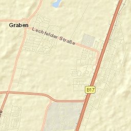 Graben Street Map