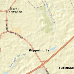 Markt Schwaben Street Map