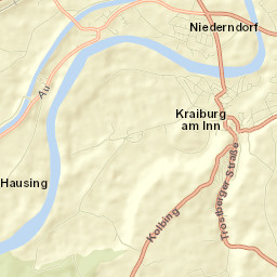 Kraiburg am Inn Street Map