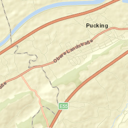 Pucking Street Map
