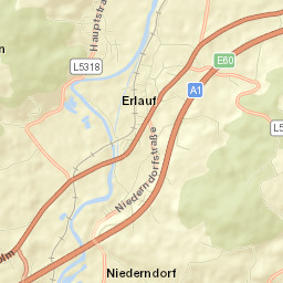 Erlauf Street Map