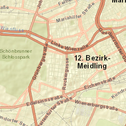 Meidling Street Map