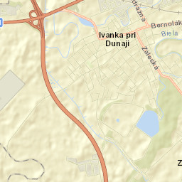 Ivanka pri Dunaji Street Map