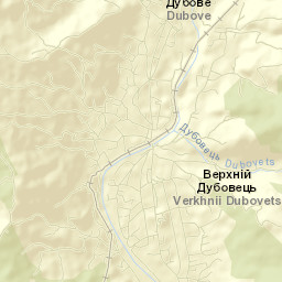 Dubove Street Map