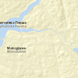 Molodizhne Street Map