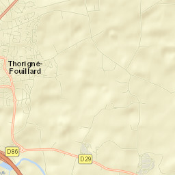 Fouillard Street Map