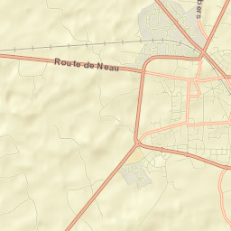 Évron Street Map
