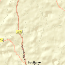 Souligné-sous-Ballon Street Map