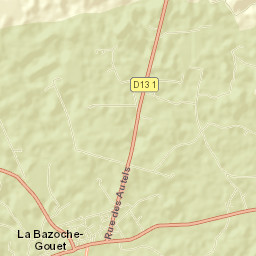 La Bazoche-Gouet Street Map