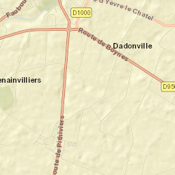 Dadonville Street Map