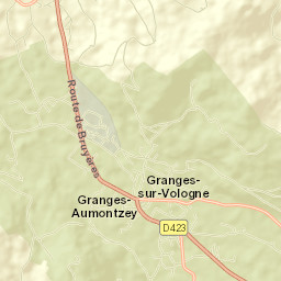 Granges-sur-Vologne Street Map