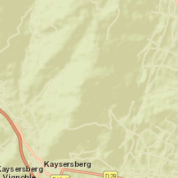 Kaysersberg Street Map