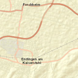Endingen Street Map