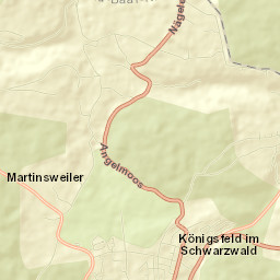 Königsfeld im Schwarzwald Street Map