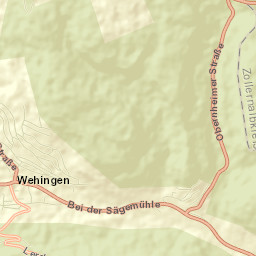 Wehingen Street Map