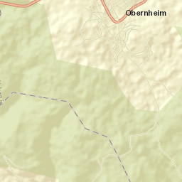 Obernheim Street Map