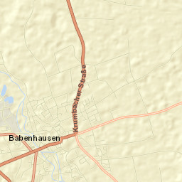 Babenhausen Street Map