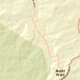 Markt Wald Street Map