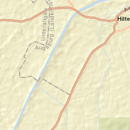 Hiltenfingen Street Map