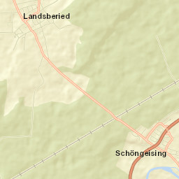 Schöngeising Street Map