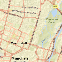 Munich Street Map