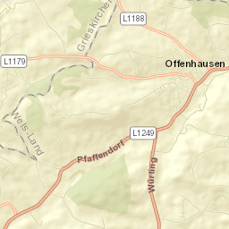 Offenhausen Street Map