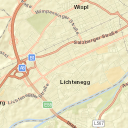 Bernardin Street Map