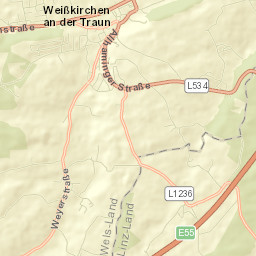 Weisskirchen an der Traun Street Map