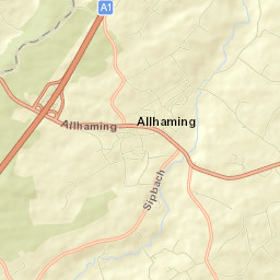 Allhaming Street Map