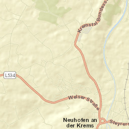 Neuhofen an der Krems Street Map