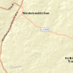 Niederneukirchen Street Map
