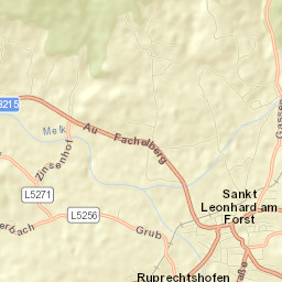 Sankt Leonhard am Forst Street Map