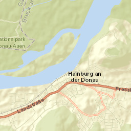 Hainburg an der Donau Street Map